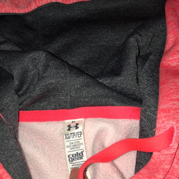 Pink/Gray Under Armour Sweatshirt - Picture 5 of 5